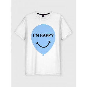  Tricou cuplu Sunt fericit - și eu. Photo 2